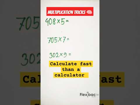 Mind-Blowing Multiplication Trick in 5 Seconds! #multiplicationtricks #mathematics #youtubeshorts
