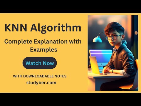 KNN Algorithm | Working | Example