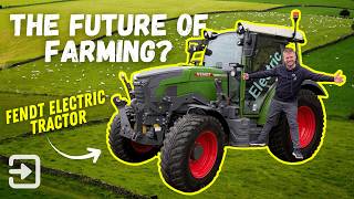 Could this Electric Tractor from Fendt be The Future Of Farming? | Fendt e100 Vario
