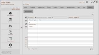 Low-Code / No-Code Demo of simple online CRM software for MS Windows (rapid prototyping&development)