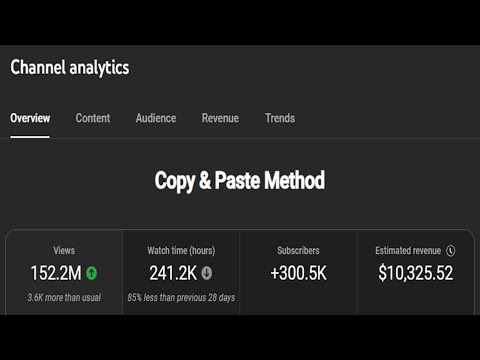 Faceless YouTube Automation Copy and Paste Method (Step by Step Tutorial)