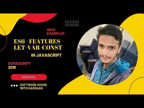 Variable: Var,Let,Const in Javascript | Javascript ES6 Tutorial in urdu