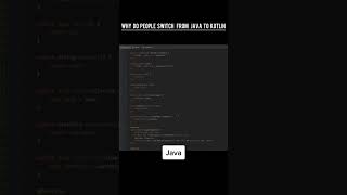 Java vs Kotlin #shorts