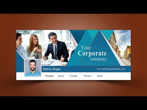 How to make Facebook Cover design in photoshop tutorial