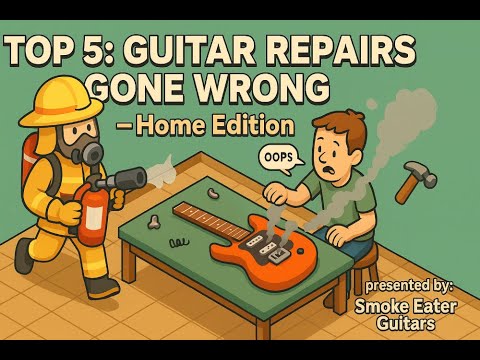 Guitar Maintenance: Top 5 Guitar Repairs Fails - Home Edition