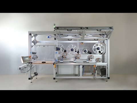 Superconductor Rewinder with Integrated Test Bench