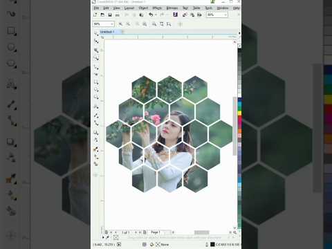 CorelDraw PowerClip | CorelDraw tutorials | Clipping Mask | Polygon tool tips
