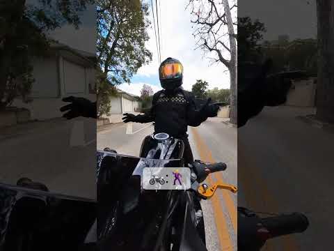Cars vs Motorcycles in traffic