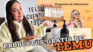 ✨TEMU PROGRAMA DE INFLUENCERS 🧡 CÓMO COLABORAR CON TEMU? #temu