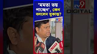 'মমতা ভয় পাচ্ছেন', কেন বললেন সুকান্ত? | #Shorts | #TV9D