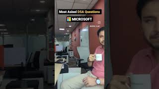 Most asked DSA Questions in past in Microsoft Interviews #kushalvijay #microsoft
