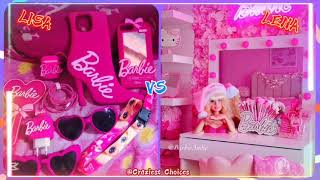 Lisa or Lena || Barbie cute Accessories #Barbiestuff #cutestuff #lena #chooseone #viral #yourchoice
