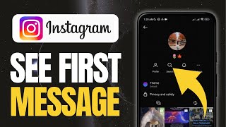 How to See First Message on Instagram (2024)