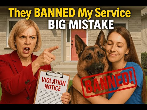 HOA Banned My Service Dog - Then KARMA Destroyed Them! (Gone Viral) | #hoa #servicedog  #hoarevenge