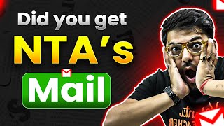 🚨NTA Sending Mails☠️ : 💔JEE Aspirant Must Submit ID Proof💥 signed from Principal👹