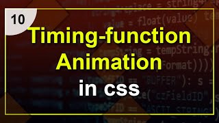 Timing function animation | animation in css | timing function animation | Yuvraj Academy | Part #10
