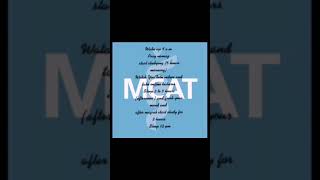 my mcat study routine | mdcat | must watch 👍