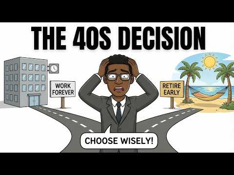 Your 40s Lock In Whether You Work Forever or Walk Away?