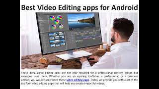 The Best Android Video Editing Apps