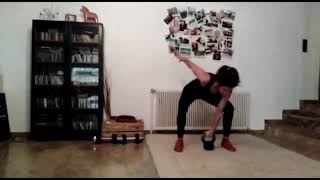 Codetraining@home: Kettlebell Training mit Alma (ca. 20 min)