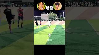 IShowSpeed vs Ronaldo Jr🔥☠️ #footballshorts #football #shorts