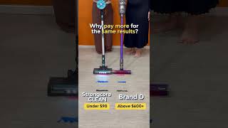 Strongcore CLEAN vs. Brand D Cordless Vacuum Cleaner