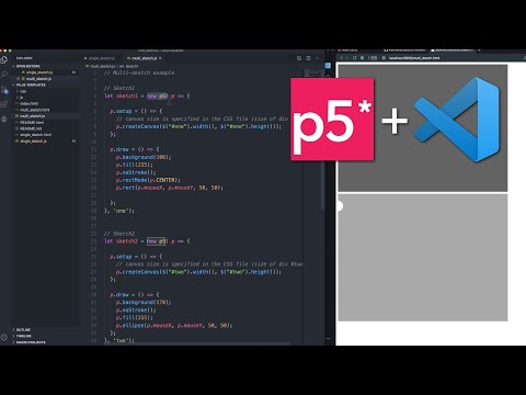P5.js + Visual Studio Code