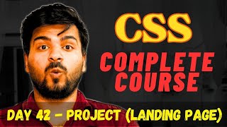 CSS Project | Landing Page CSS | Mastering CSS: The Ultimate Guide for Web Developers #chapter42