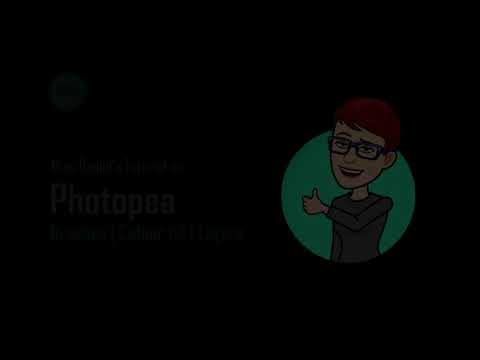 Photopea: Illustration into Photos