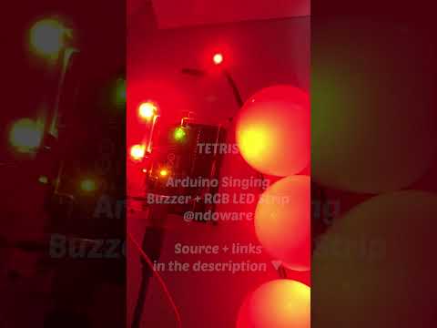 Tetris Theme Song by Arduino Singing #shorts