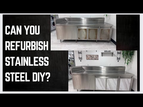 Can you refurbish stainless steel diy? Let’s experiment!