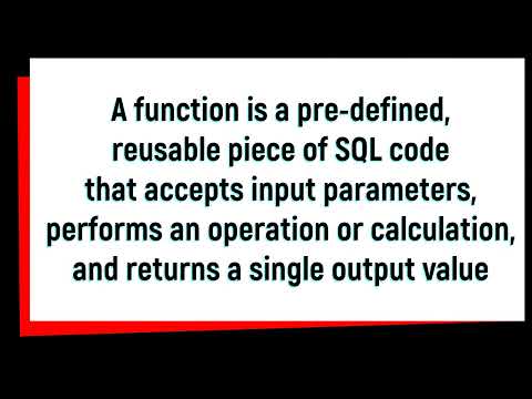 Functions in sql server