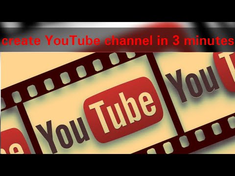 How to create YouTube channel - latest 2020?