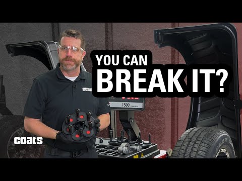 Coats New Adjustable Wheel Balancer Pin-Plate System