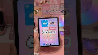 finally made my iPad cute 😍 aesthetic homescreen | iPad widgets | TapeKit app