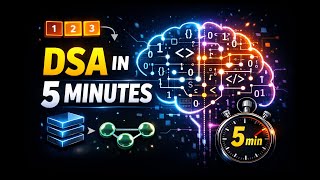 Data Structures & Algorithms Explained in 5 Minutes | DSA Basics for Beginners