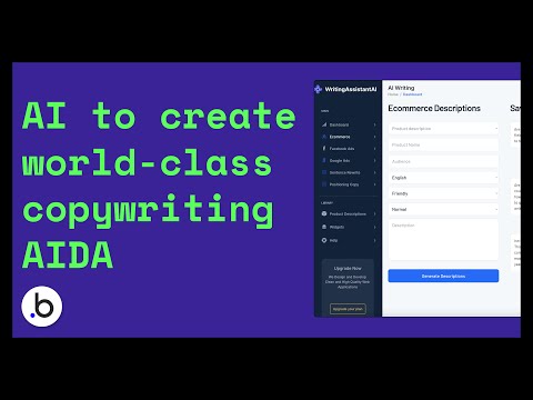 Write High-Converting Copy With AI - AIDA format [NoCode Bubble io GPT-3]