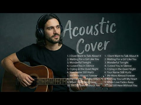 Classic 70s–90s Love Songs – Soft Acoustic Male Covers | Wonderful Tonight & More