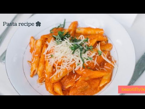 Pasta Recipe. Tasty pasta at home