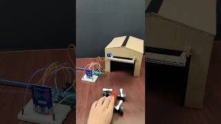 RFID Open & Close Garage door #arduinoprojects #arduino #tollgate #arduinoideas