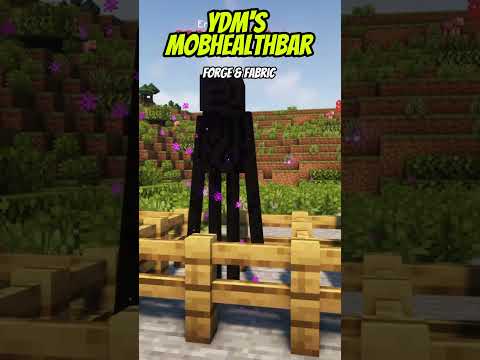 YDM's MobHealthBar Mod - Must Try Minecraft Mods – Part 12 #minecraft #minecraftmods