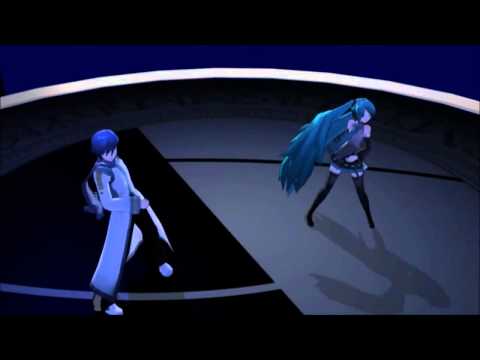 [mmd] ほのぼのゲキド + 裏表ラバーズ (miku kaito)
