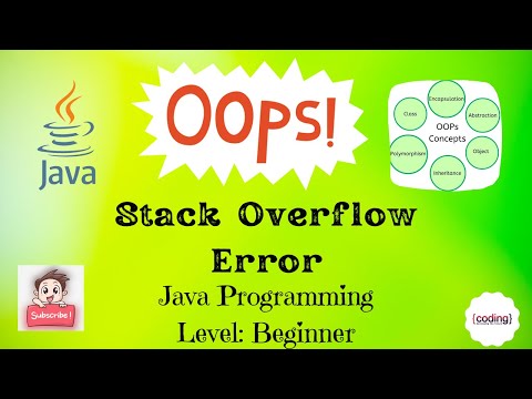 1.2 Java Tutorial: Understand Errors in Java: #stackoverflow #error  | CodingCEO