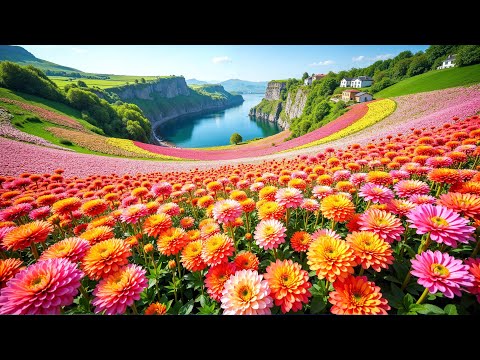Rainbow Blossom Cove 🌱 Soothing Music For The Nerves 🌿 Healing Music For The Heart, Blood Vessels
