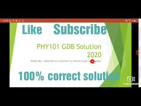 Phy101 GDB solution 2020|Differance between Radio and sound waves|