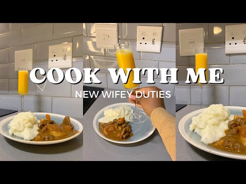 Cook with Me: New Wifey Recipes | Easy Lamb Stew and Pap Recipe | Perfect Weeknight Meal
