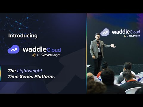 Introducing waddleCloud⚡️by CleverInsight | The Lightweight Time Series Platform | Bastin Robins |