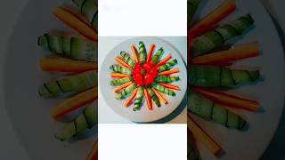 Super Salad Decoration Ideas |Salad Decoration|Cucumber salad|#salad#cucumber#shorts