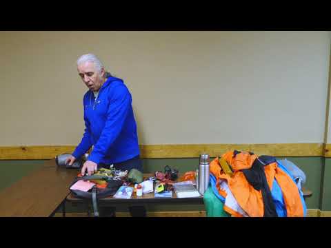 What to pack for an Intro to Mountaineering course