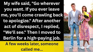 “My Wife Said I’d Come Back – I Returned With Proof | Family Revenge Story...